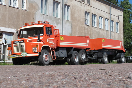 Mutteri 2012, Scania LS 141 S + Jyki pv, 1979. Auton omistaja Tarmo Friberg. 