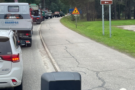 Lähtö Sodankylästä kohti Rovaniemeä ja Joulupukin pajakylää