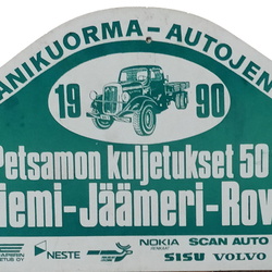 Kesä 1990 Rovaniemi-Jäämeri-Rovaniemi