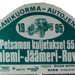 Kesä 1995 Rovaniemi-Jäämeri-Rovaniemi
